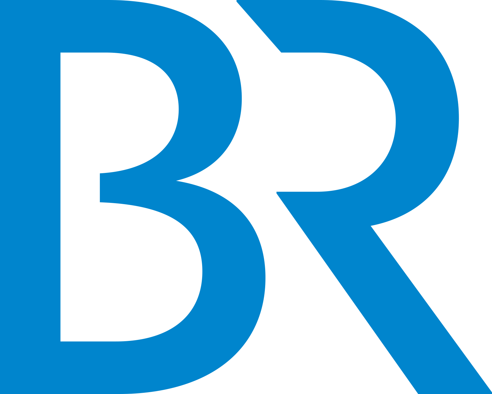 Logo des Bayerischen Rundfunks (BR) im CMYK-Farbmodus für Print