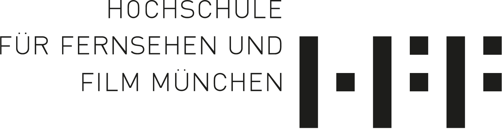 Logo der Hochschule für Fernsehen und Film München (HFF) – staatliche Filmhochschule