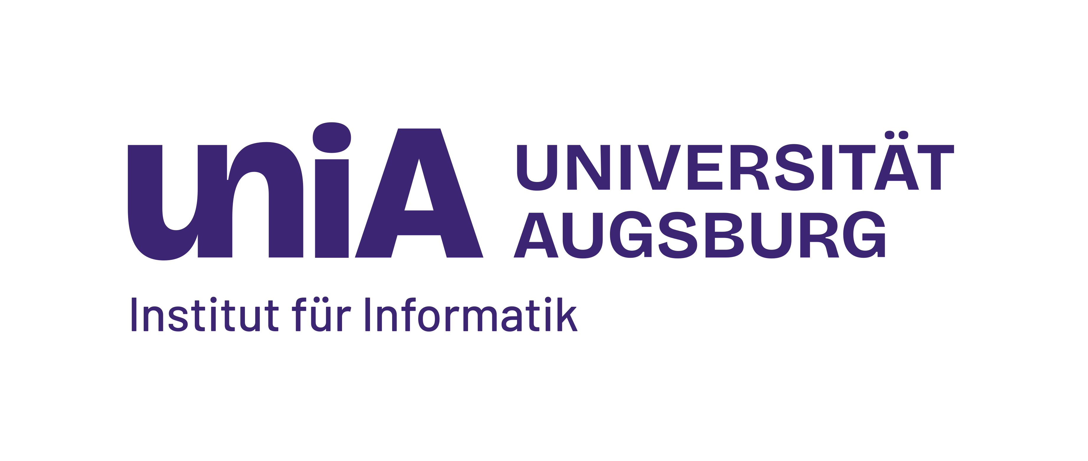 Logo der Universität Augsburg Institut für Informatik