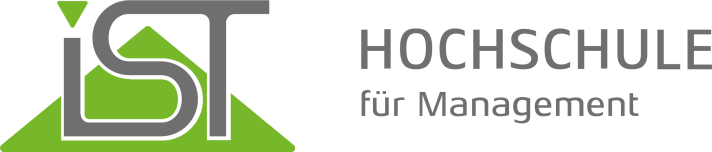 Logo der IST Hochschule für Management – private Hochschule mit Fokus auf Fernstudiengänge