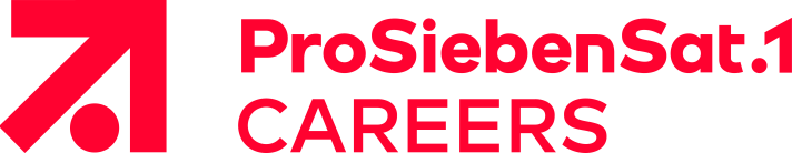 Logo von ProSiebenSat.1 Careers – Karriereportal des Medienkonzerns ProSiebenSat.1 (rot, RGB