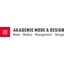Firmenlogo der AMD Akademie Mode & Design, Dachmarke im CMYK-Farbmodus