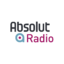 Offizielles Logo von Absolut Radio im Kreis-Design