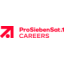 Logo von ProSiebenSat.1 Careers – Karriereportal des Medienkonzerns ProSiebenSat.1 (rot, RGB